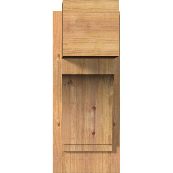 Imperial Block Smooth Outlooker, Western Red Cedar, 7 1/2W X 14D X 18H